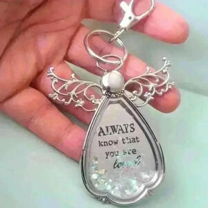 Keychain, christmas ornament  angel